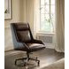 Cameron Burnished Umber Leather Upholstered Executive Chair