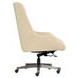 Cameron Luxe Ecru Leather Upholstered Executive Chair