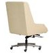 Cameron Luxe Ecru Leather Upholstered Executive Chair
