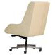 Cameron Luxe Ecru Leather Upholstered Executive Chair