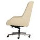 Cameron Luxe Ecru Leather Upholstered Executive Chair