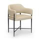 Sezanne Taupe Upholstered Dining Chair
