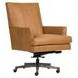 Adler Venetian Caramel Leather Upholstered Executive Chair