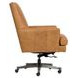 Adler Venetian Caramel Leather Upholstered Executive Chair
