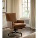 Adler Venetian Caramel Leather Upholstered Executive Chair