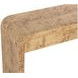 Rowena Natural Rectangular Console Table with 2 Drawers