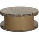 Gardiner Dark Emperador Outdoor Round Coffee Table