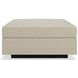 Fusion Beige Upholstered Rectangular Ottoman