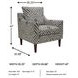 Morrilton Next Gen Nuvella Natural And Charcoal Performance Fabric Accent Chair