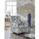Dustinford Multicolor Swivel Glider Accent Chair