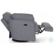 Alainmont Next Gen Nuvella Salt And Pepper Performance Fabric Swivel Power Recliner