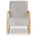 Wychworth Gray Performance Fabric Upholstered Accent Chair