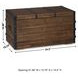 Kettleby Brown Storage Trunk