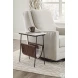Etanbury Brown Black And White Accent Table