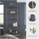 Ryandale Antique Brass Bookcase