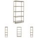 Ryandale Antique Brass Bookcase