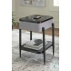 Jorvalee Black Accent Table