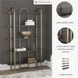 Brentmour Brown And Gold Bookcase
