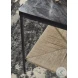 Minrich Black And Natural Accent Table