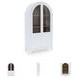 Dagandale White And Natural Accent Cabinet