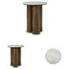 Henfield Beige And Warm Brown Accent Table