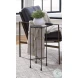 Newgoren Clear And Black Accent Table