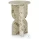 Treygan Beige Accent Table