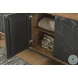Dorannby Brown And Black Accent Cabinet