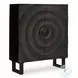 Fosterman Distressed Black Accent Cabinet
