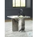 Baretton Black And White Small Accent Coffee Table