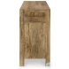 Hudwick Natural Brown Accent Cabinet
