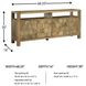 Hudwick Natural Brown Accent Cabinet