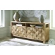 Hudwick Natural Brown Accent Cabinet
