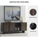 Welby Brown And Charcoal Accent Cabinet