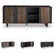 Welby Brown And Charcoal Accent Cabinet