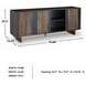 Welby Brown And Charcoal Accent Cabinet