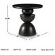 Kurtson Bronze Accent Table