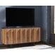 Quintavious Brown and Charcoal 4 Door Accent Cabinet