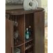 Landermont Medium Brown 2 Door Bar Cabinet