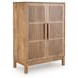 Pellamour Natural Brown 2 Door Bar Cabinet