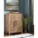 Pellamour Natural Brown 2 Door Bar Cabinet