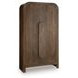 Thoren Medium Brown 2 Door Accent Cabinet