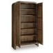 Thoren Medium Brown 2 Door Accent Cabinet