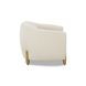 Lina Cream Performance Linen Upholstered Accent Chair