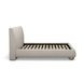 Rayne Cream King Upholstered Panel Bed