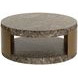Gardiner Dark Emperador Outdoor Round Coffee Table