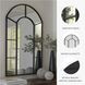 Evengton Black Accent Mirror