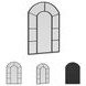 Evengton Black Accent Mirror