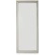 Evesen Champagne Rectangular Floor Mirror with Storage and LED