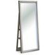Evesen Champagne Rectangular Floor Mirror with Storage and LED